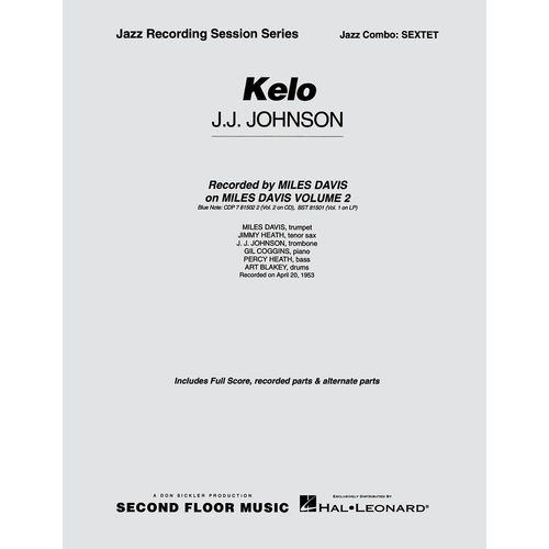 Kelo Jazz Combo Score/Parts