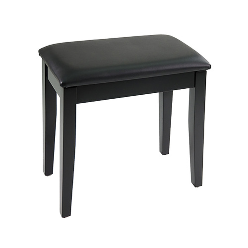 Linley Fixed Height Digital Piano Stool - Matte Black