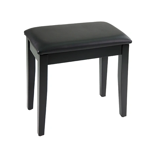 Linley Non-Adjustable Matte Black Digital Piano Stool