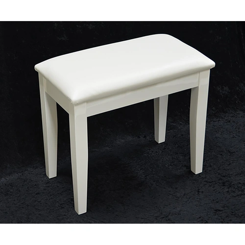 Linley Non-Adjustable Digital Piano Stool - White