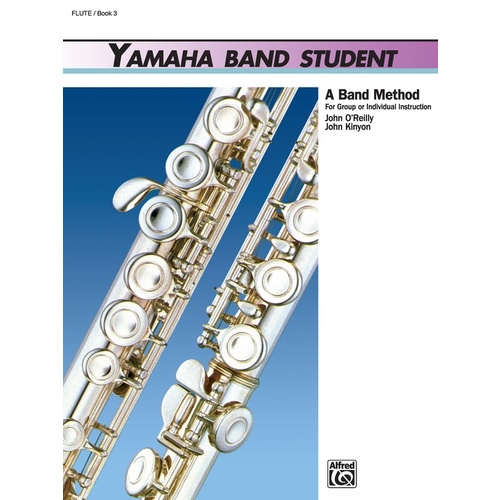 Yamaha Band Student Book 3 Flute