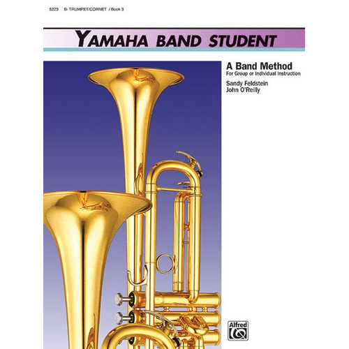 Yamaha Band Student Book 3 for B Flat Trumpet and Cornet