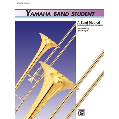 Yamaha Band Student Book 3 for Trombone