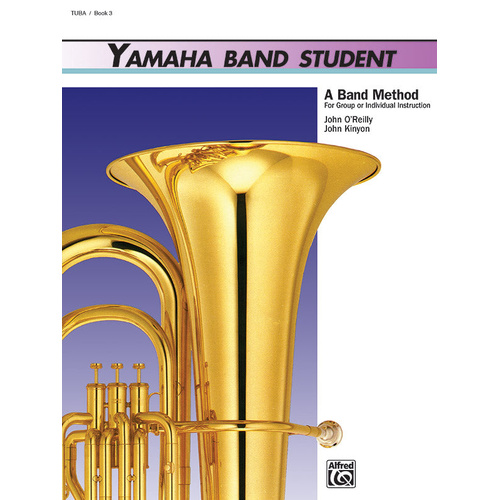 Yamaha Band Student Book 3 for Tuba - Tuba Sheet Music