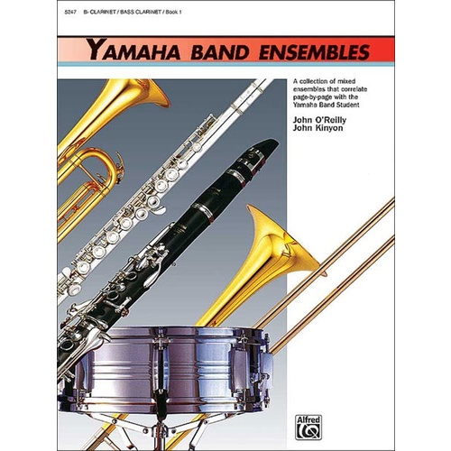 Yamaha Band Ensembles Book 1 Clarinet/Bass Cla