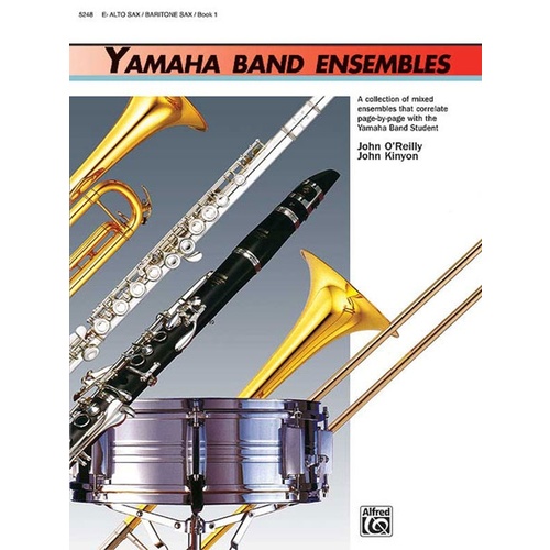 Yamaha Band Ensembles Book 1 Alto/Baritone Sax