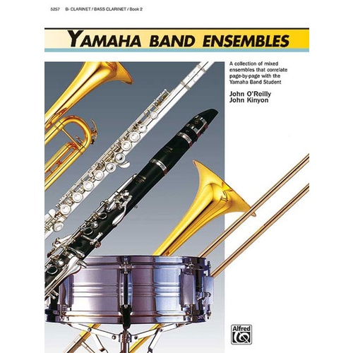 Yamaha Band Ensembles Book 2 for Clarinet and Bass Clarinet