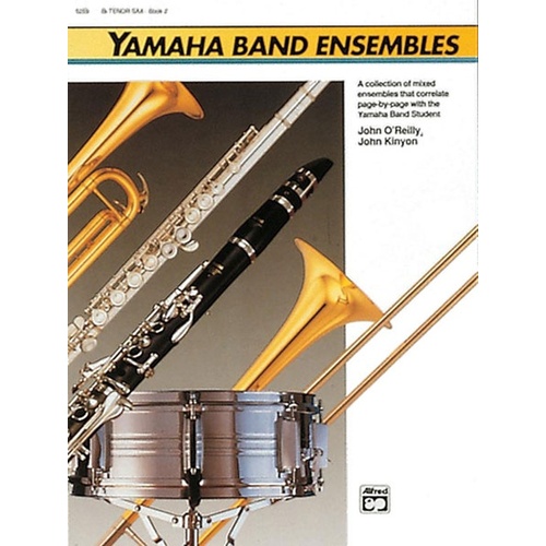 Yamaha Band Ensembles Book 2 Tenor Sax