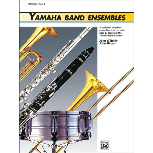 Yamaha Band Ensembles Book 2 Horn In F