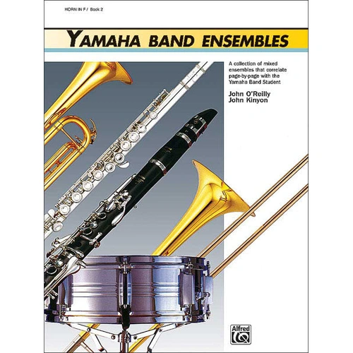 Yamaha Band Ensembles Book 2 for Horn in F - French Horn Sheet Music