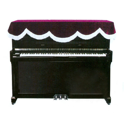 Top Cover for Upright Piano - Burgundy