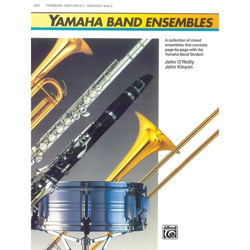 Yamaha Band Ensembles Book 2 Trombone/Baritone Bc