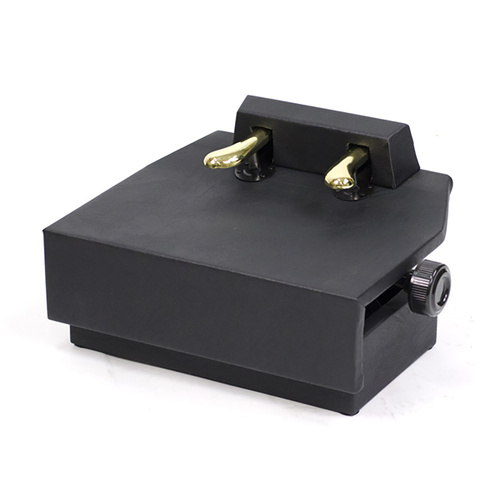 Piano Pedal Extender Box - Black, 43cm Length, 45cm Depth, 14.5cm Height