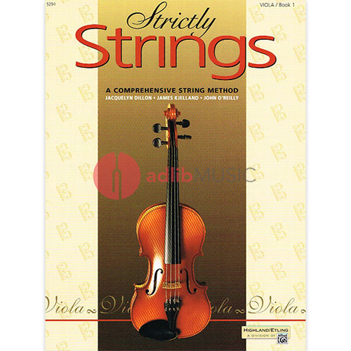 Strictly Strings Book 1 Viola Method