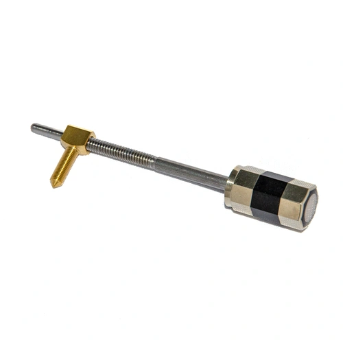 Cello Bow Frog Screw - 3 Part Ebony with Pearl Eye 6.6g