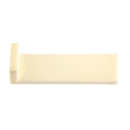 Cow Bone Cello Bow Tip - Unlined Rectangle, 36.5mm Length, Made in Germany