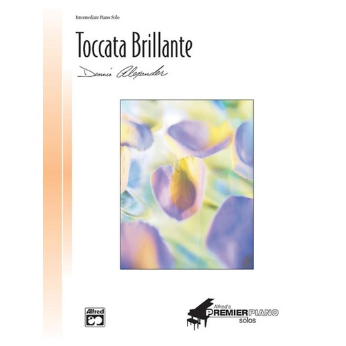Toccata Brillante Piano Sheet Music by Alexan