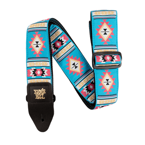 Ernie Ball Sedone Blue jacquard Strap