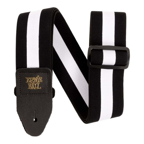 Ernie Ball Stretch Comfort Strap - Racer White