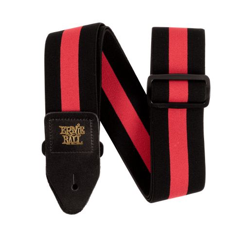 Ernie Ball Stretch Comfort Strap - Racer Red