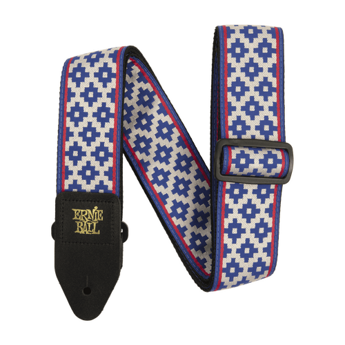 Ernie Ball Blue Crux Jacquard Strap