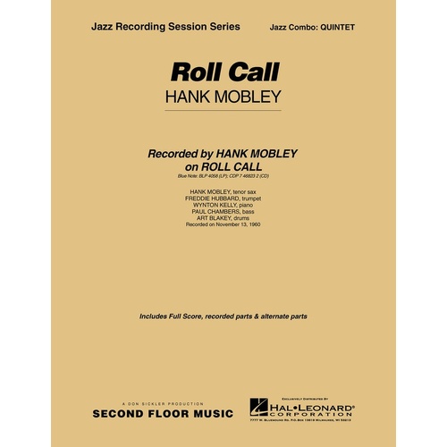 Roll Call Junior Ensemble Gr 4-5 (Music Score/Parts)
