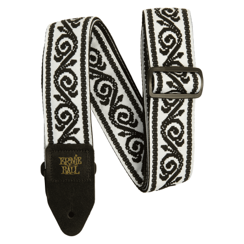 Ernie Ball Black Vine Jacquard Strap