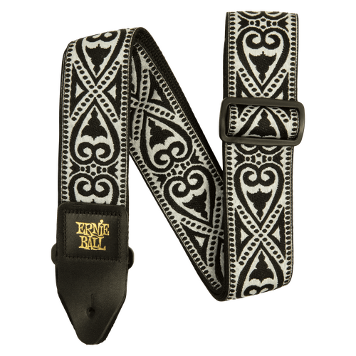 Ernie Ball Black Heart Jacquard Strap