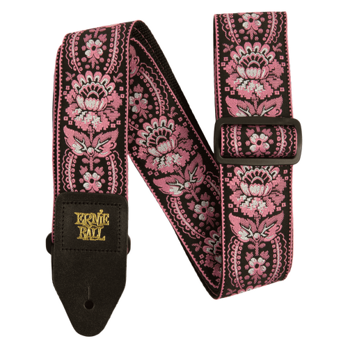 Ernie Ball Pink Orleans Jacquard Strap