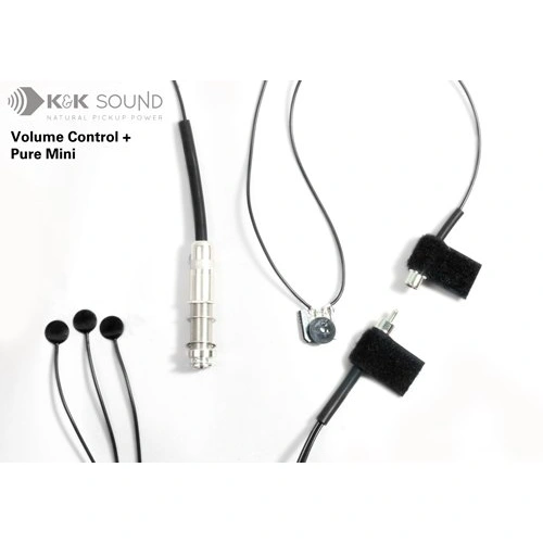 Pure Mini Pickup with Volume Control for Acoustic Guitars