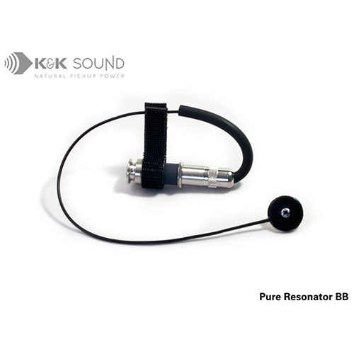 K&K Pure Resonator BB Biscuit Bridge Passive Pickup for Resonator Guitars