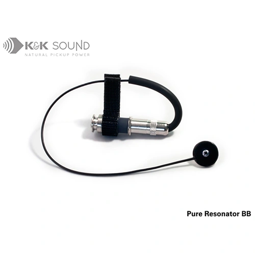 K&K Pure Resonator BB Biscuit Bridge Passive Pickup
