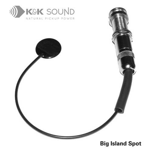 K&K Big Island Spot Ukulele Pickup for Fan-Braced Instruments