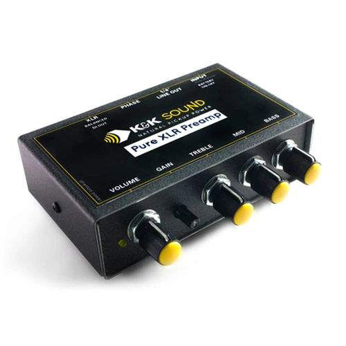 K&K Pure XLR Preamp with Balanced XLR Output and Phase Switch