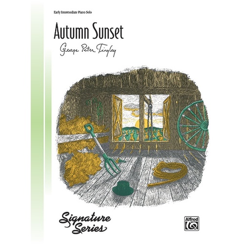 Autumn Sunset Piano Sheet Music Level 3