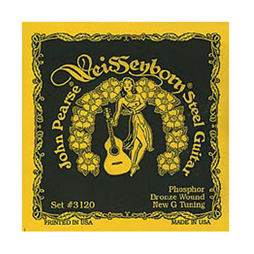 John Pearse 3120 Phosphor Bronze Weissenborn Guitar Strings G 15-58