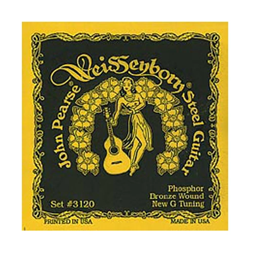 John Pearse 3120 Phosphor Bronze Weissenborn Guitar Strings G 15-58