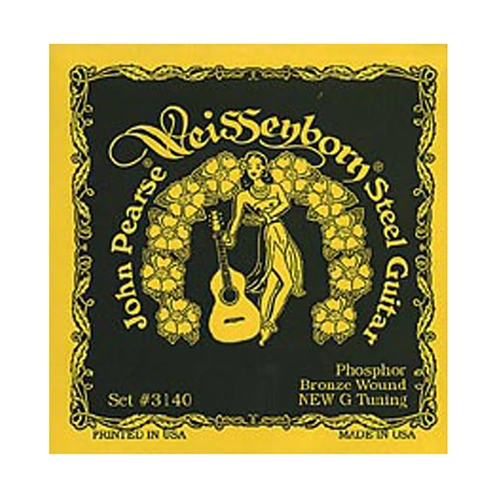 John Pearse 3140 Phosphor Bronze Weissenborn Guitar Strings 18-56