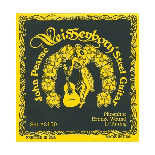 John Pearse 3150H Phosphor Bronze Weissenborn Guitar Strings D 17-68