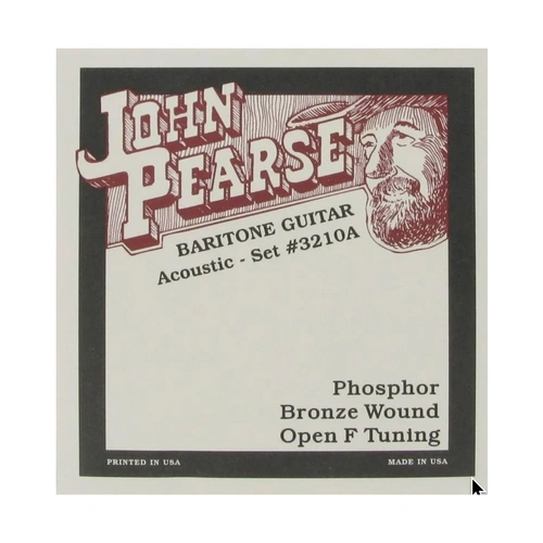 John Pearse 3210A Phosphor Bronze Baritone Guitar Strings 15-62