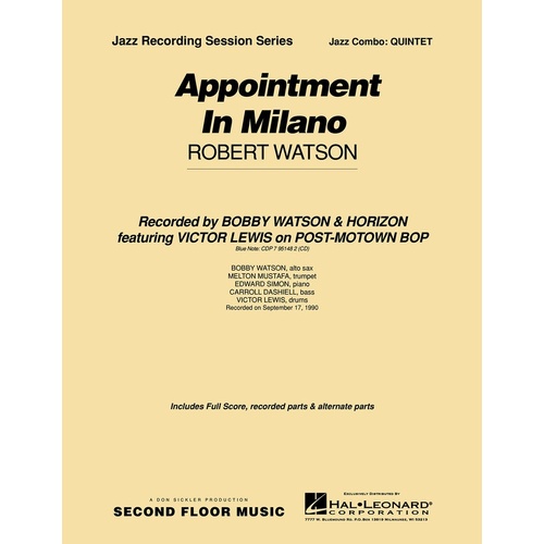 Appointment In Milano 2Hns Rhythm Quintet Sfm4-5 (Music Score/Parts)