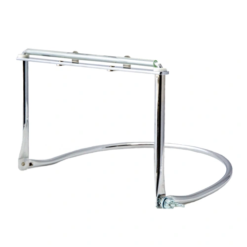 Harmonica Holder with Adjustable Spring Neck - Chrome