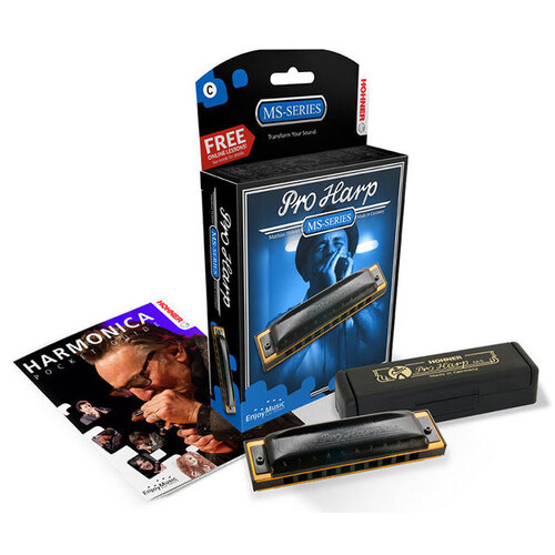 Hohner MS Series Pro Harp Harmonica in the Key of D