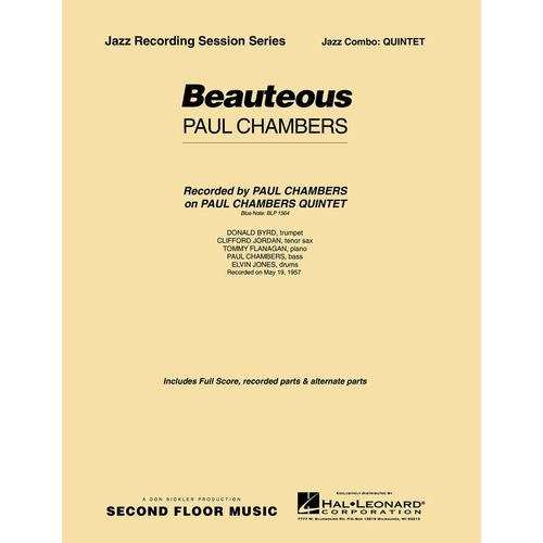 Beauteous Jazz Combo Score/Parts
