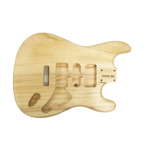 Dr. Parts Guitar Body Traditional Sc Shape Made Of Basswood Sanded