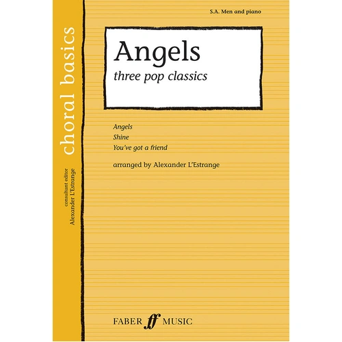 Angels SAB Piano Choral Sheet Music