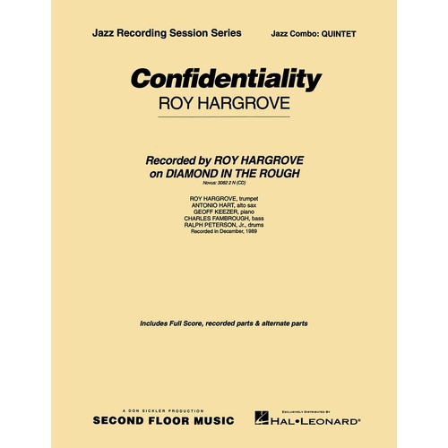 Confidentiality Quintet Jazz Smf Gr 4-5 (Music Score/Parts)