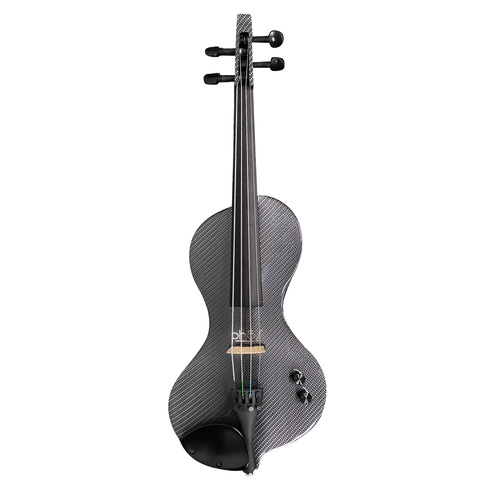 Phos Electric Violin with Shadow Preamp - Black in Case