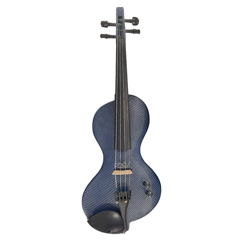 Phos Electric Violin with Shadow Preamp - Carbon Patterned Black Case