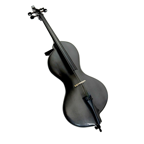 PHOS Electric Cello with Shadow Active Preamp and Gig Bag - Black